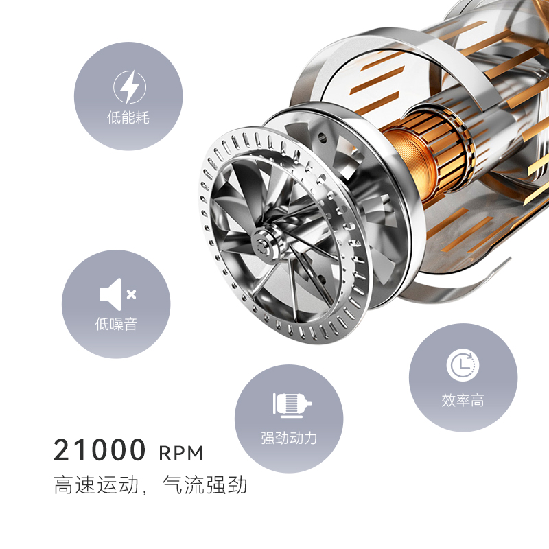 简易低噪音吹风机