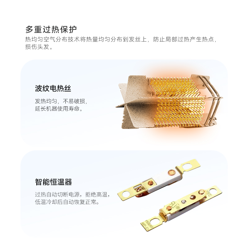 带剃须刀插座的塑料电动吹风机
