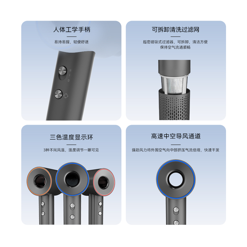 无刷吹风机